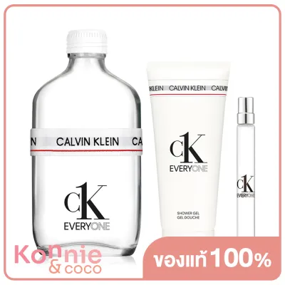 Calvin Klein Unisex CK Everyone EDT Gift Set 3 Items เซทน้ำหอม Unisex กลิ่นใหม่ 3 ชิ้น