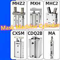 เครื่องมาสก์หน้าทรงกระบอกลอยน้ำได้ Hfz16ข้อต่อ Mhz2-16d Cx6-10 Cx10-50 Cx10-60 Hfy20 Hrq10a ออกซิเจน Tn25x10 Hlh16-20s Mhc2-20d