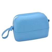 Outdoor Silicone Mask Storage Bag Beach Waterproof Bag Handbag Swimming and Cycling Bathroom Storage Bag