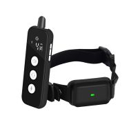 Electric Dog Training Collar Pet Remote Control Waterproof Rechargeable Anti Barking Device For All Size Shock Vibration Sound