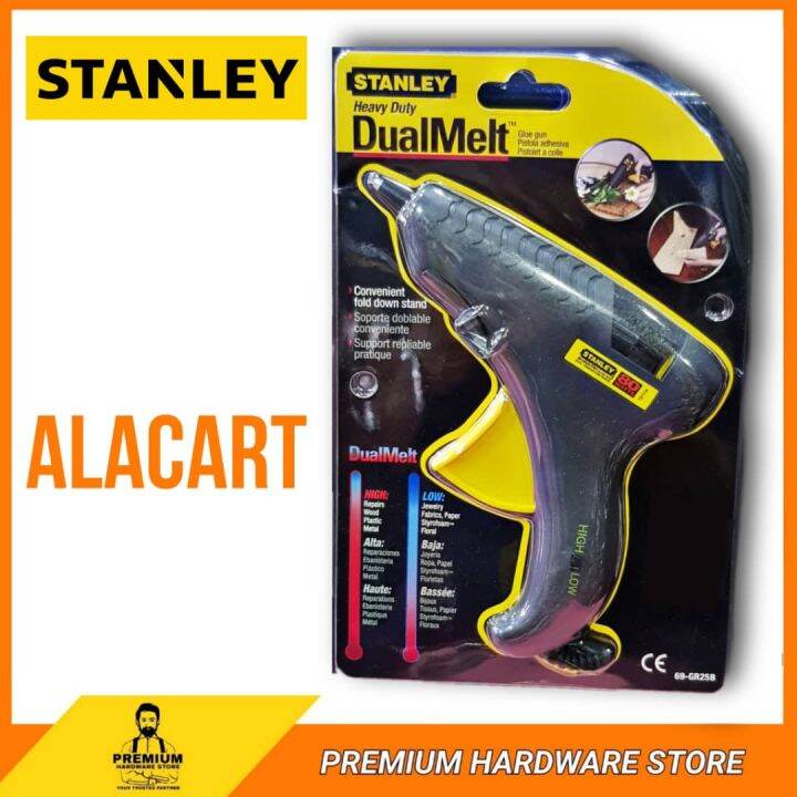 STANLEY Heavy Duty Hot Melt Glue Gun Dual 240V/80W Hot Glue Stick Gum