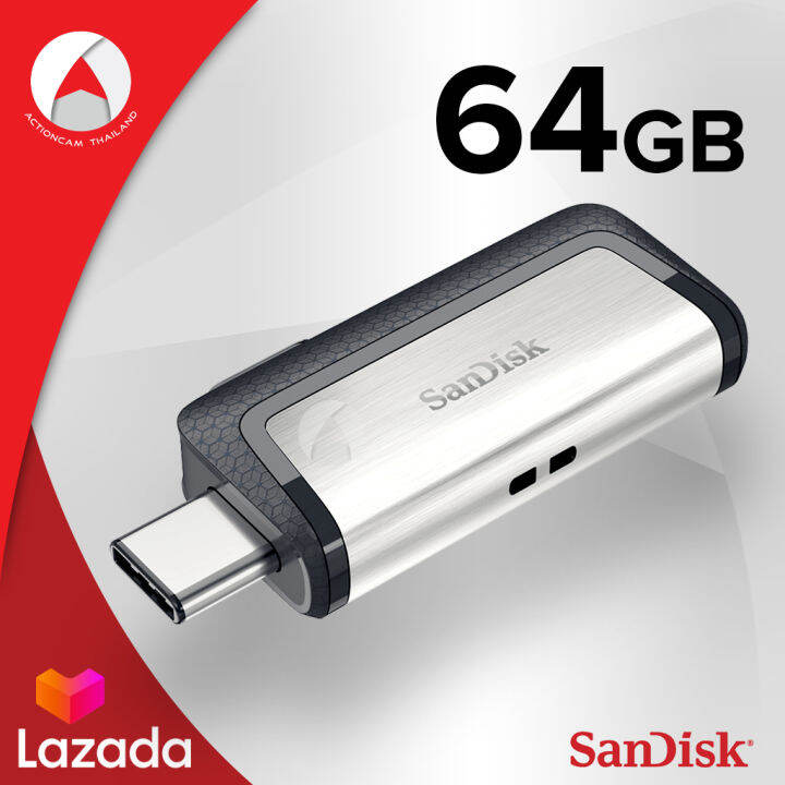 sandisk-ultra-dual-drive-usb-type-c-64gb-sdddc2-064g-g46-เมมโมรี่-แซนดิส-แฟลซไดร์ฟ