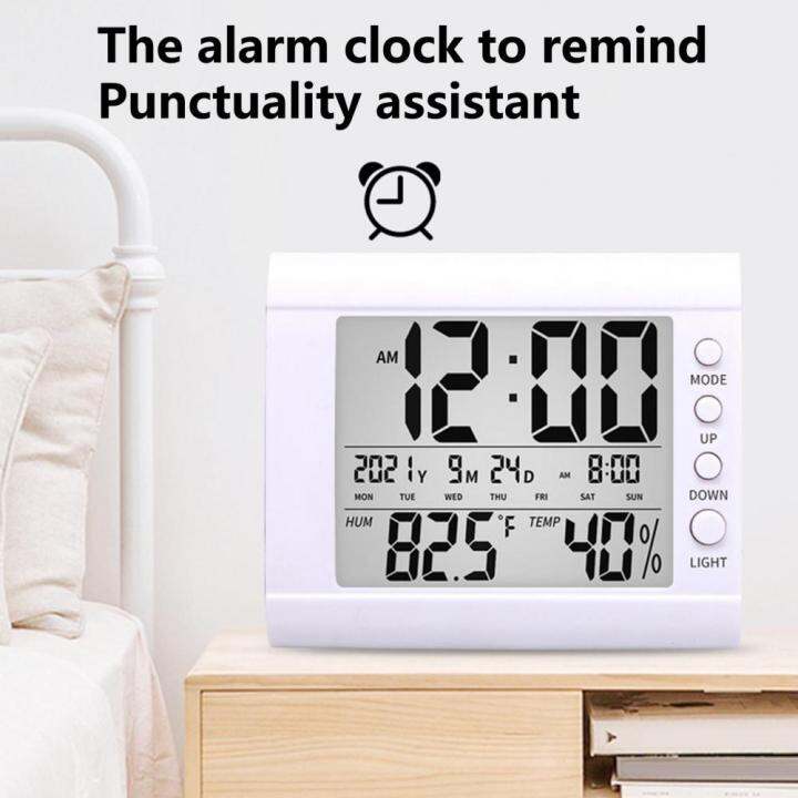 Alarm Clock High Precision Temperature Tester Temperature Monitoring