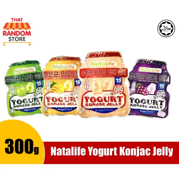 Natalife Yogurt Konjac Jelly [HALAL] Lazada