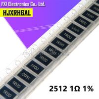 【❉HOT SALE❉】 ganaiyang936 50ชิ้น2512ตัวต้านทาน Smd 1r 1โอห์ม1% 1วัตต์