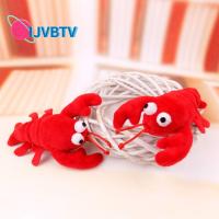 IJVBTV ปูสัตว์ปู พวงกุญแจปูสัตว์ยัดไส้ กุ้งก้ามกรามสีแดง จี้ห้อยคอ ของเล่นตุ๊กตากุ้งก้ามกรามสีแดง เสน่ห์ของกระเป๋า ผ้าฝ้ายพีพี ของเล่นตุ๊กตาสัตว์ทะเล เด็ก/ผู้หญิง/เด็กหญิง