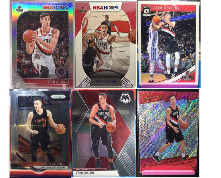 Zach Collins RC/Base/Parallels nba cards Lazada PH