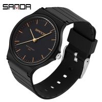 SANDA Mens Watches top brand 50 Meters Waterproof Small Fresh Students Gifts Simple Ladies Wristwatches Sports erkek kol saati