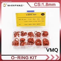 ﹊ Thickness 1.8mm Red Ring Silicone O Ring Seal Silicon Sealing O-rings VMQ Washer oring set Assortment Kit Set O Ring