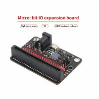 For Micro:Bit Expansion Board to 5V Power Supply IO Improvement Board Replacement MicroBit Adapter Board with Onboard Passive Buzzer