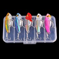 【LZ】◆☃◑  Metal Blade Lure Sinking Vibration Iscas Artificial Vibe para Bass Pike Perch Fishing Prata e Ouro Vib 3g 7g 10g 15g 20g 5Pcs