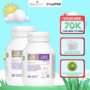 Combo 2 lọ Bioisland Lysine Step Up 60 viên hỗ trợ sự phát triển hệ xương