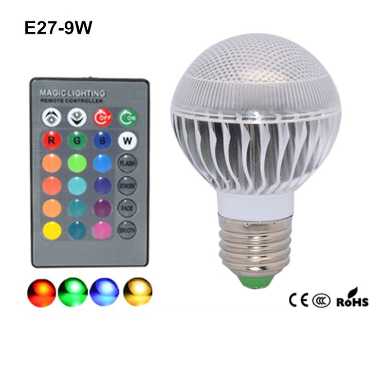 worth-buy-วันหยุดหลอดไฟ-rgb-e27-e14หลอด-led-rgb-light-ac85v-265v-5w-9w-15w-led-ไฟสปอร์ตไลท์-rgb-dimmable-เมจิก-rgb-lightingir-รีโมทคอนโทรล