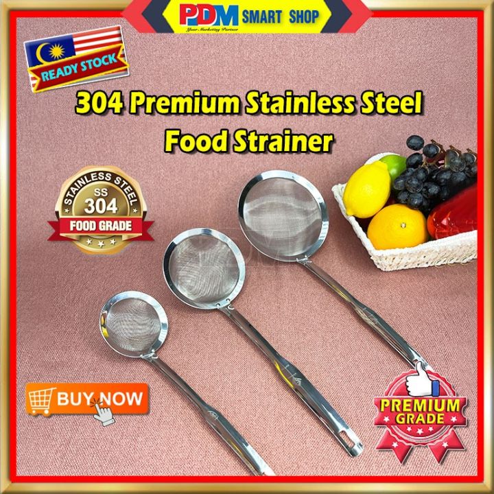 PDM Premium 304 Stainless Steel Food Strainer Food Colander Lazada