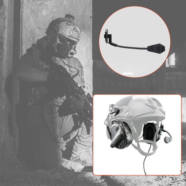 earmor-หูฟังป้องกันเสียงรบกวนยุทธวิธี-m32h-ชุดหูฟังทหารการบินการสื่อสาร-softair-หูฟังสำหรับ-exfil-หมวกกันน็อค-track
