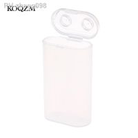 1PC Plastic 18650 Battery Box Waterproof Clear Holder Storage Box Transparent Safety Case for 2 Sections 18650