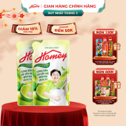 Combo 2 Sữa rửa chén Homey hương Chanh & Húng tây Túi 950gr