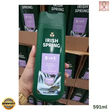 Irish Spring 5-in-1 Body Wash for Men, 887 mL Pump 