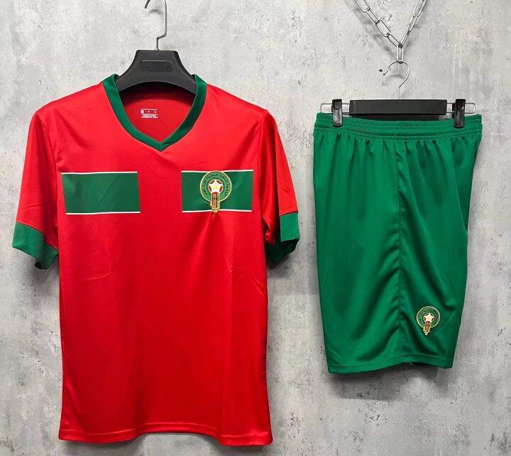 Morocco national football team Soccer Jersey for Boys and Men Women 2223 World Cup home