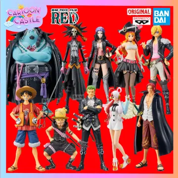 One Piece Anime Figure Statue Film Z Bandai Gashapon Toys set of 5