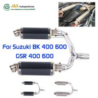 BK400 Slip-On For Suzuki GSR400 GSR600 BK400 BK600 GSR BK 400 600 Motorcycle Exhuast Escape Full Exhaust Middle Link Pipe Haberdashery