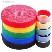 ❐❐✑ 5 Meters Nylon Cable Ties Magic Tape 10mm Width Multifunction Wires Organizer Croppable Self-adhesive USB Cable Ties