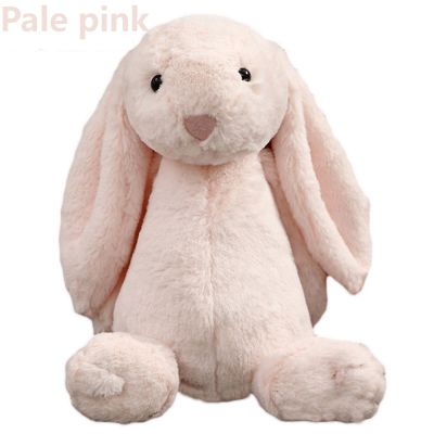 30CM Size Soft Stuffed Animals Kids Long Ear Bunny Rabbit Sleeping Cute Cartoon Plush Toy Pet Dolls Children Birthday Gift