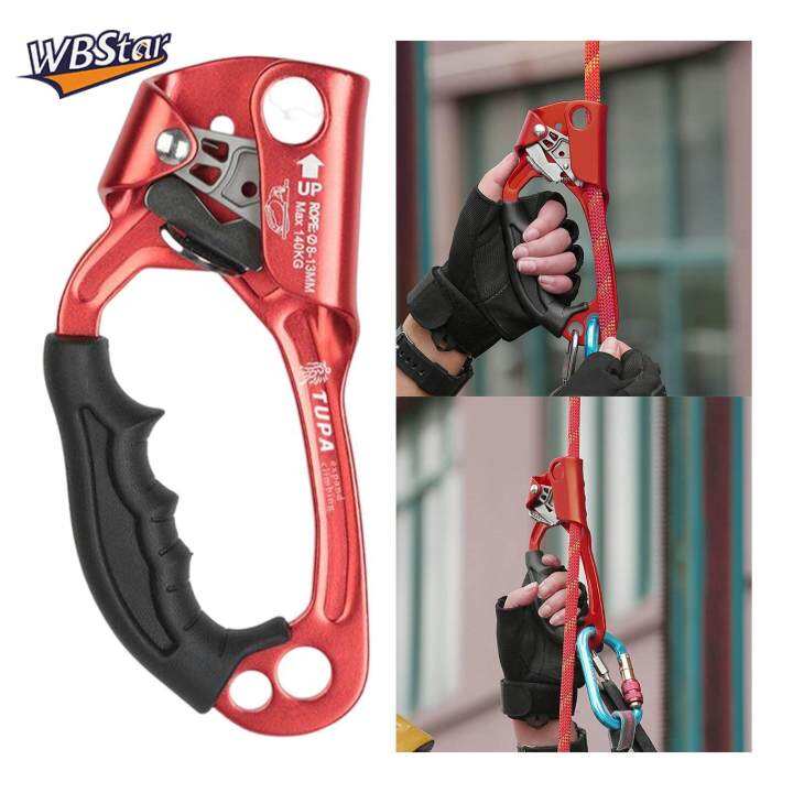 WBStar Climbing Rope Ascender Tool for 8mm12mm Rope Rappelling Rock
