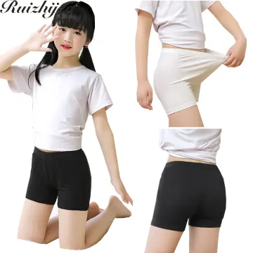 Girls Kids Child Safety PantsUnderwear Stretch Leggings Short Panties 3-14  Year♡