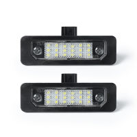 2Pcs LED Number License Plate Light For Ford Mustang Focus Taurus Flex Fusion Mercury Sable Milan Bright White Canbus Error Free