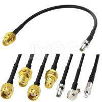 ▽✎ SMA TO TS9 Adapter SMA Male Female to TS9 Straight Right Angle Connector RG174 Pigtail Cable 10CM 15CM 20CM 50CM For 3G 4G Modem