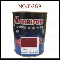 สีพ่นรถยนต์ 2K  TOYOTA  NO.T-3G9 มอริสัน Morrison 2K