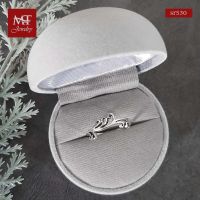 MT แหวนเงินแท้ ดีไซน์ งานไทย ไซส์ : 60 Solid 925 Sterling Silver Ring (sr530) MT Jewelry มณีธารา