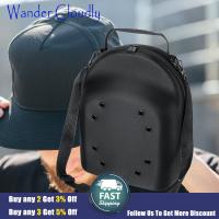 Wander Cloudly หมวกเบสบอล Tas Carrier,กล่องใส่หมวกปรับได้,กล่องใส่หมวกแข็ง EVA,กระเป๋าเดินทางหมวกสำหรับการเดินทาง,ตั้งแคมป์,การเดินทางที่บ้าน