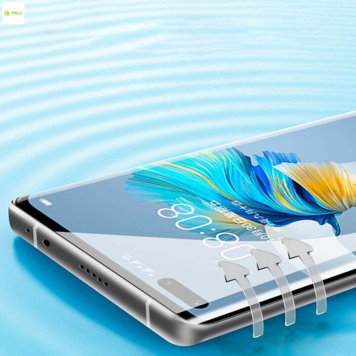 หน้าจอ-hydrogel-ฟิล์มสำหรับ-huawei-mate-ความละเอียดสูง40แบบที่ออกแบบมาเพื่อปกป้องหน้าจอจากรอยขีดข่วน