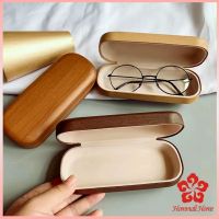 กล่องใส่แว่น ลายไม้ สไตล์คลาสสิค 3 สี Glasses case