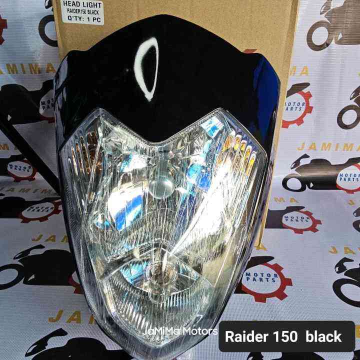 Jmm Headlight Assy Raider 150 First Gen Black Ysk Brand Lazada Ph 7329