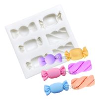 【CW】 Candy Shape Silicone Sugarcraft Mold Resin Tools Cupcake Baking Mould Fondant Cake Decorating Tools