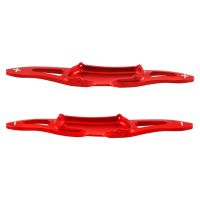 Aluminum Steering Wheel Paddle Shifter Extensions Covers 2 Pieces(Red) for Mazda 3 6 Axela Atenza CX-3 CX-5 MX-5 CX-9