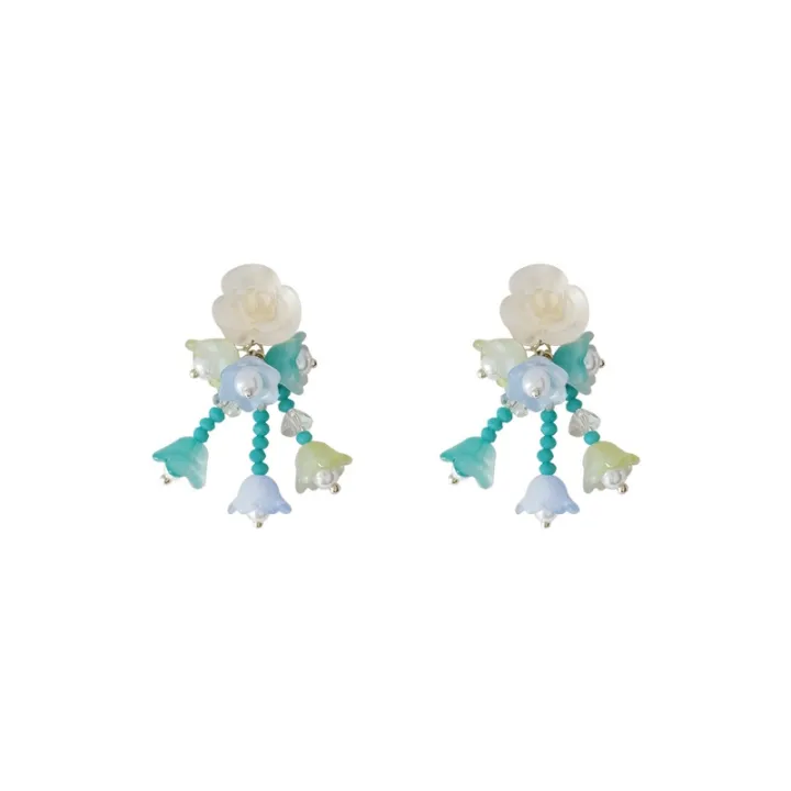 cod-ins-design-glass-crystal-earrings-925-silver-needle-lily-of-the-valley-beautiful-temperament-high-end-travel