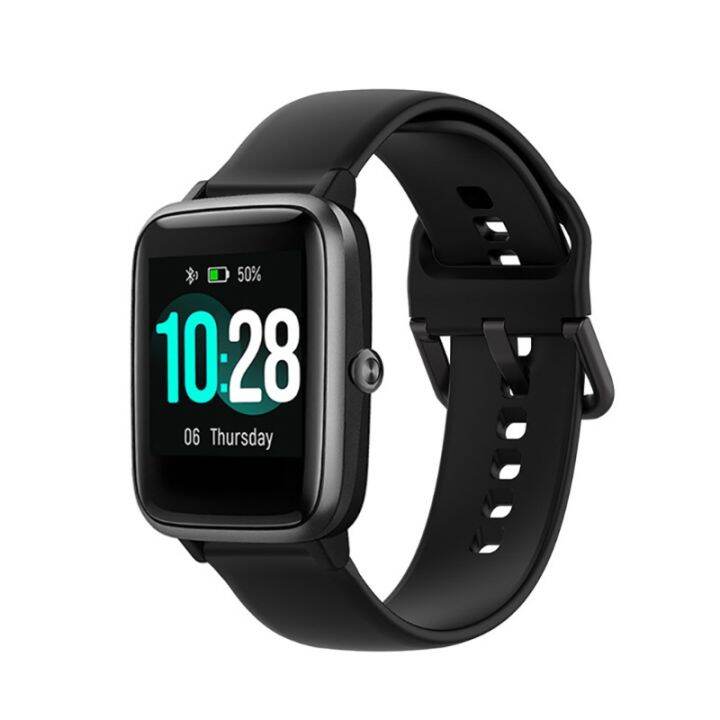 สายนาฬิกาซิลิโคนสำหรับเปลี่ยนใช้ได้กับสมาร์ทวอทช์-id205l-กันน้ำปรับนาฬิกาข้อมือได้