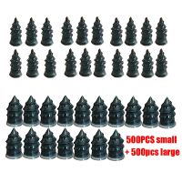 1000PCS Vacuum Repair Tyre Nail Motorcycle Repair Tire Nail Vacuum Tyre Repair Set Nail Kit for Wheels Car Motorcycle Scooter Rubber Tubeless Tire Repair Tool C