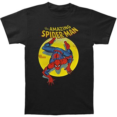 ผ้าฝ้าย 1000%cotton เสื้อ ยืด ผ้า มัด ย้อม Spider-Man Spotlight Adult Tee Men men เสื้อ ยืด ผู้ชาย คอกลม โอเวอร์ ไซส์  SJ5W