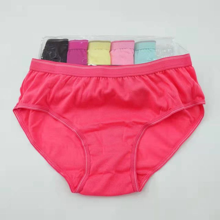 MARY Ladies Panty 6in1/ Cotton Stretchable | Lazada PH