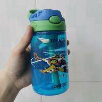 Contigo [ผลิตภัณฑ์กำพร้าราคาพิเศษการกวาดล้าง] Kondik ในฤดูร้อนเด็กทารกแก้วแบบมีหลอดป้องกันการรั่วซึมของเด็กแก้วน้ำโรงเรียนอนุบาลโดยตรง