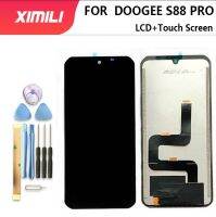 Doogee S88 Pro ของแท้ใหม่หน้าจอสัมผัสตัวแสดงอ่านแอลซีดีประกอบดิจิไทเซอร์สำหรับ S88 Doogee และจอสำรองโทรศัพท์