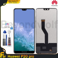 Beyondwolf จอแสดงผล TFT สำหรับ Huawei P20 Pro หน้าจอสัมผัส LCD ประกอบดิจิไทเซอร์สำหรับ CLT-L09 Huawei P20 Pro จอ LCD แสดงผล CLT-L29