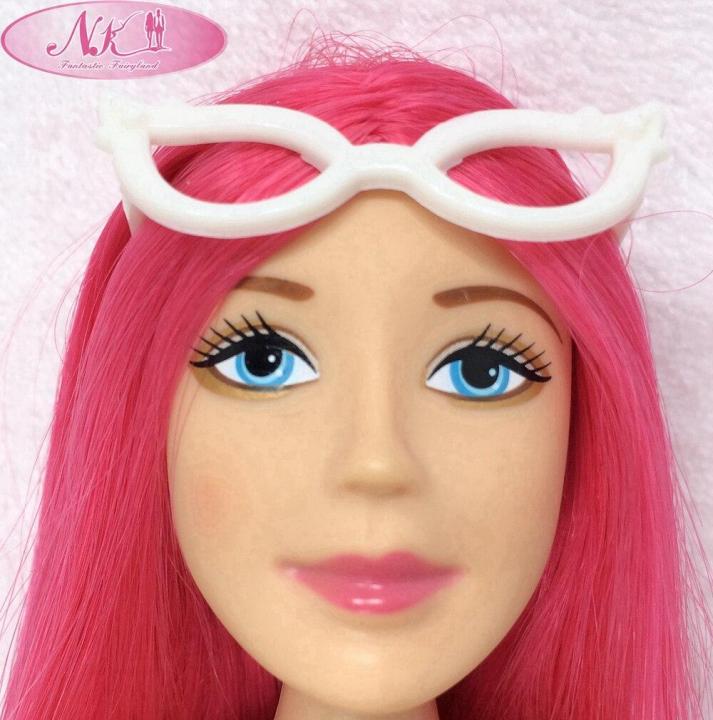 nk-4ชิ้น-เซ็ตตุ๊กตาอุปกรณ์เสริมแว่นตาพลาสติกที่แตกต่างกันสำหรับตุ๊กตามอนสเตอร์สูงสำหรับตุ๊กตาบาร์บี้-dz-ที่ดีที่สุด