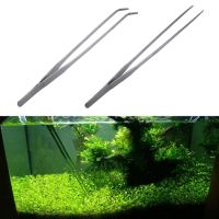 hot【cw】 27CM Curved Aquarium Shrimp Straight Tweezer Cleaning