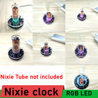 Nixie Clock หลอดเดียวสำหรับ QS30-1 IN-18 IN-12-14 QS18-12 QS27-1 IN-8/8-2 SZ-8 SZ3-1หลอด IN12 IN14ดิจิตอลนาฬิกา